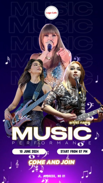 Música en vivo A3