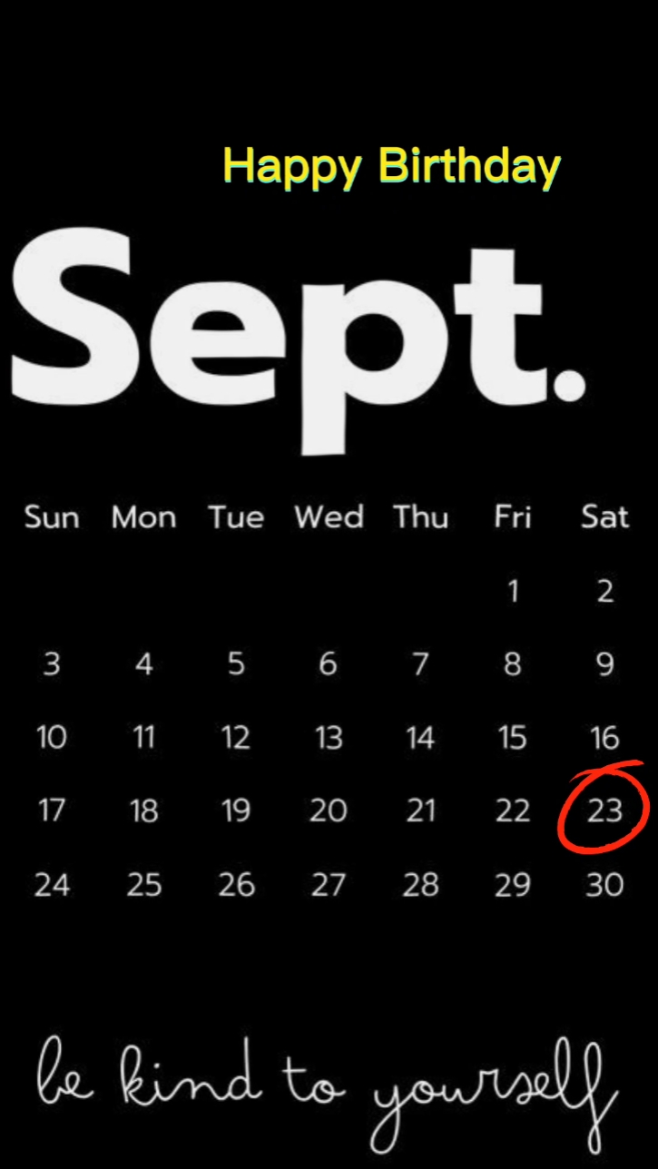 23 September