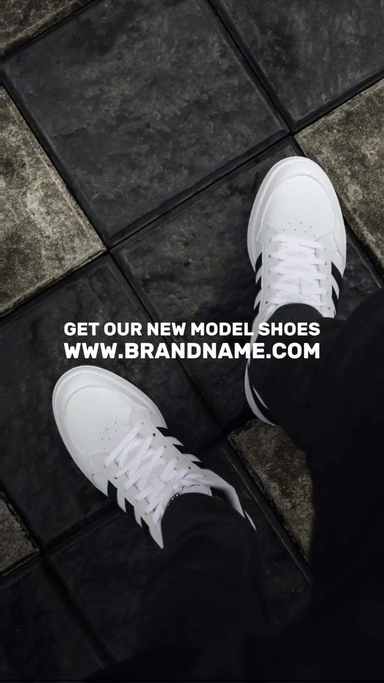 New Model Shoes Display Product Beating Match TikTok Style