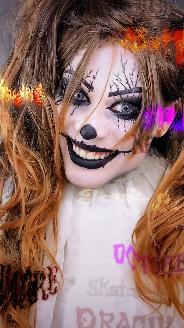 Halloween-Schminke 