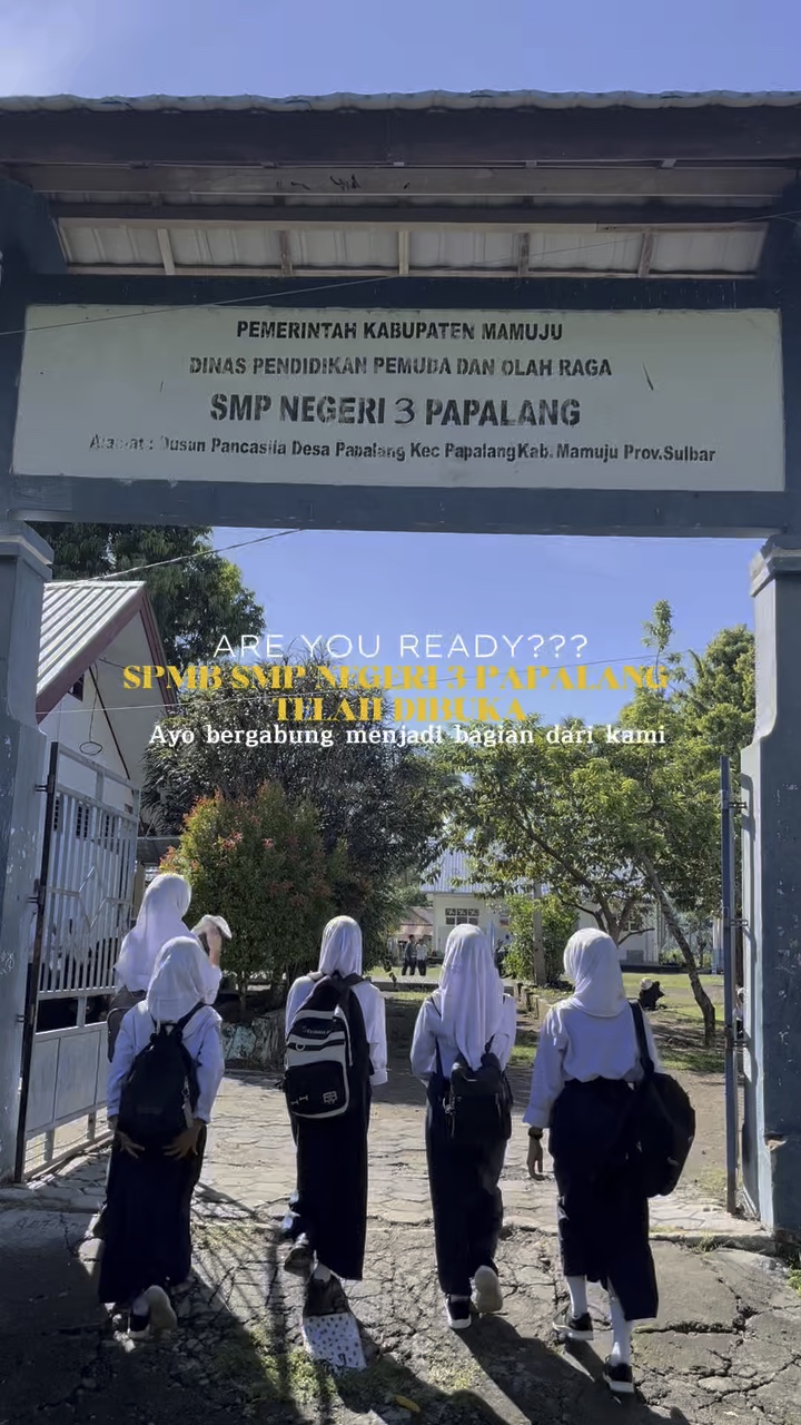 SPMB sekolah 🙌🏻