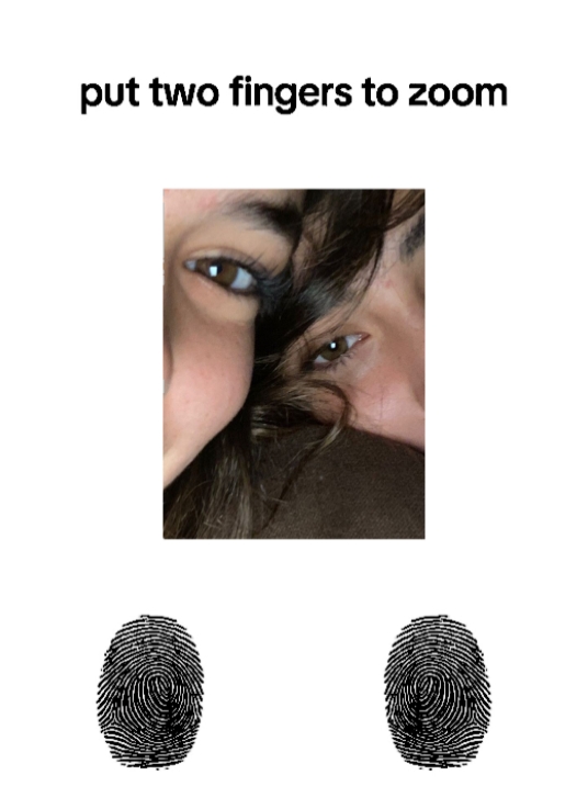 Legen Sie Ihren Finger hierhin