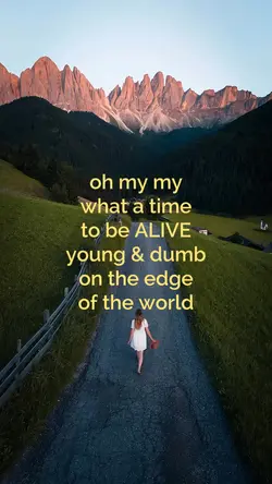 oh my my what a time