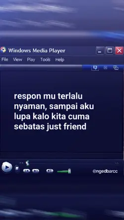 respon mu terlalu 