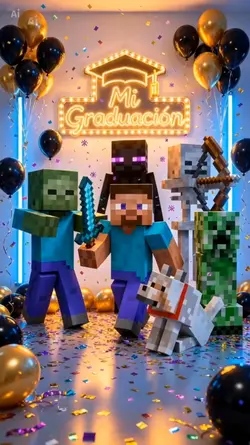 Graduación minecraft