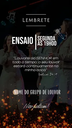 ENSAIO IGREJA