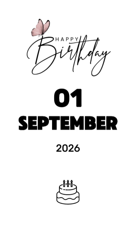 HBD MOM 1 SEPTEMBER 
