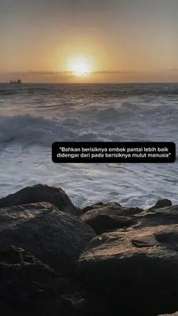 berisiknya ombak
