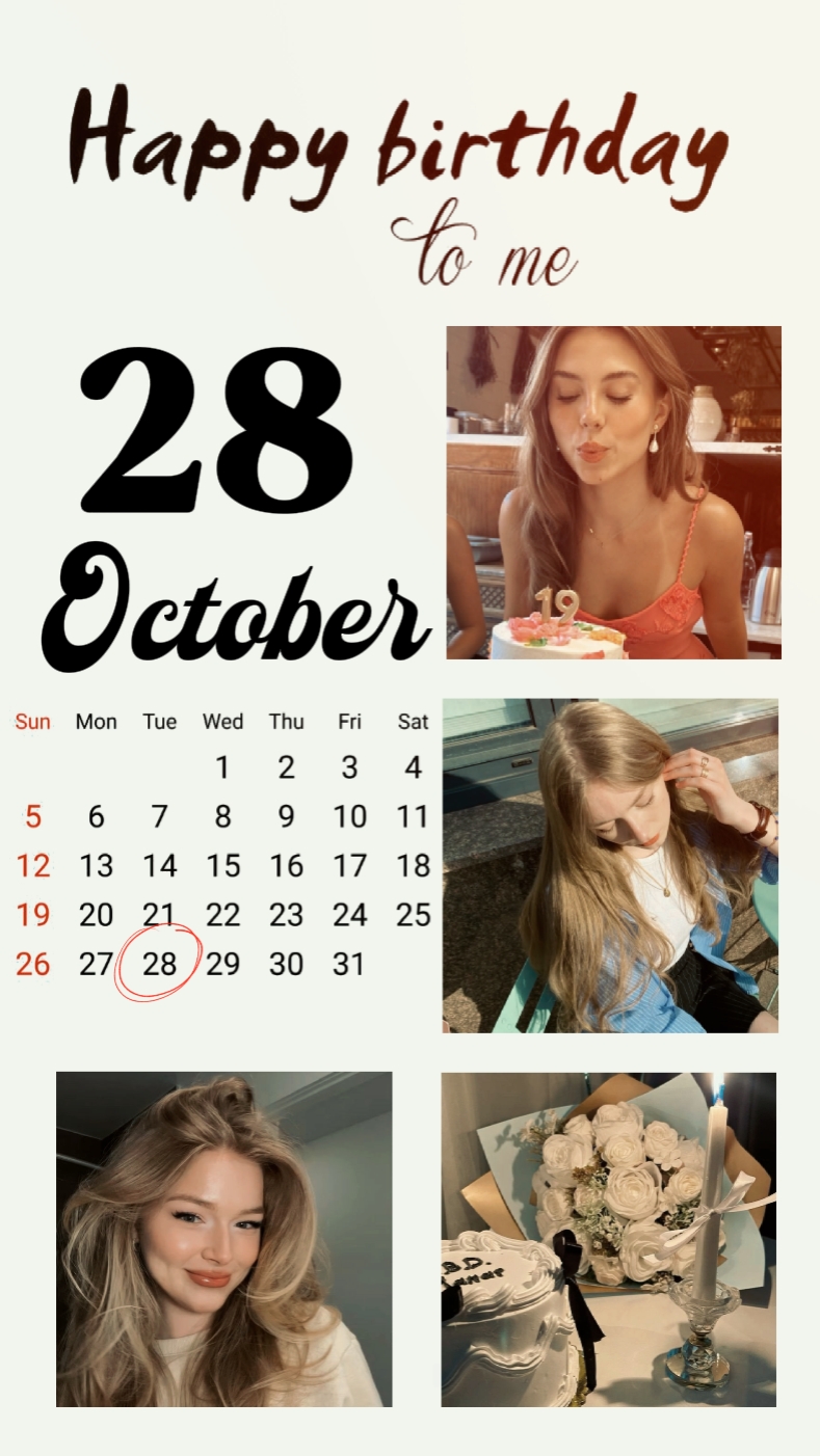 ANNIVERSAIRE LE 28 OCTOBRE