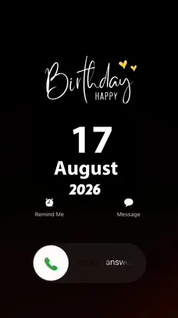 Hbd 17 August 2026 
