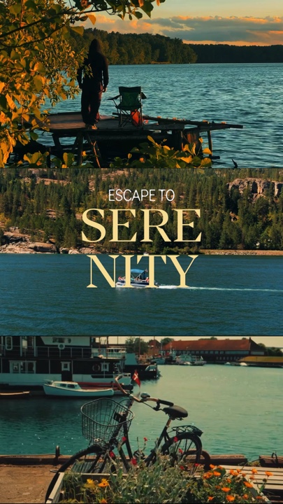 Escape to sere nity 