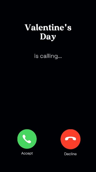 Valentines calling