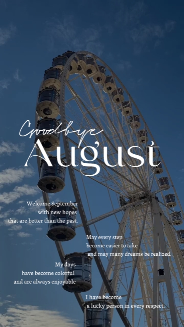 Adeus agosto