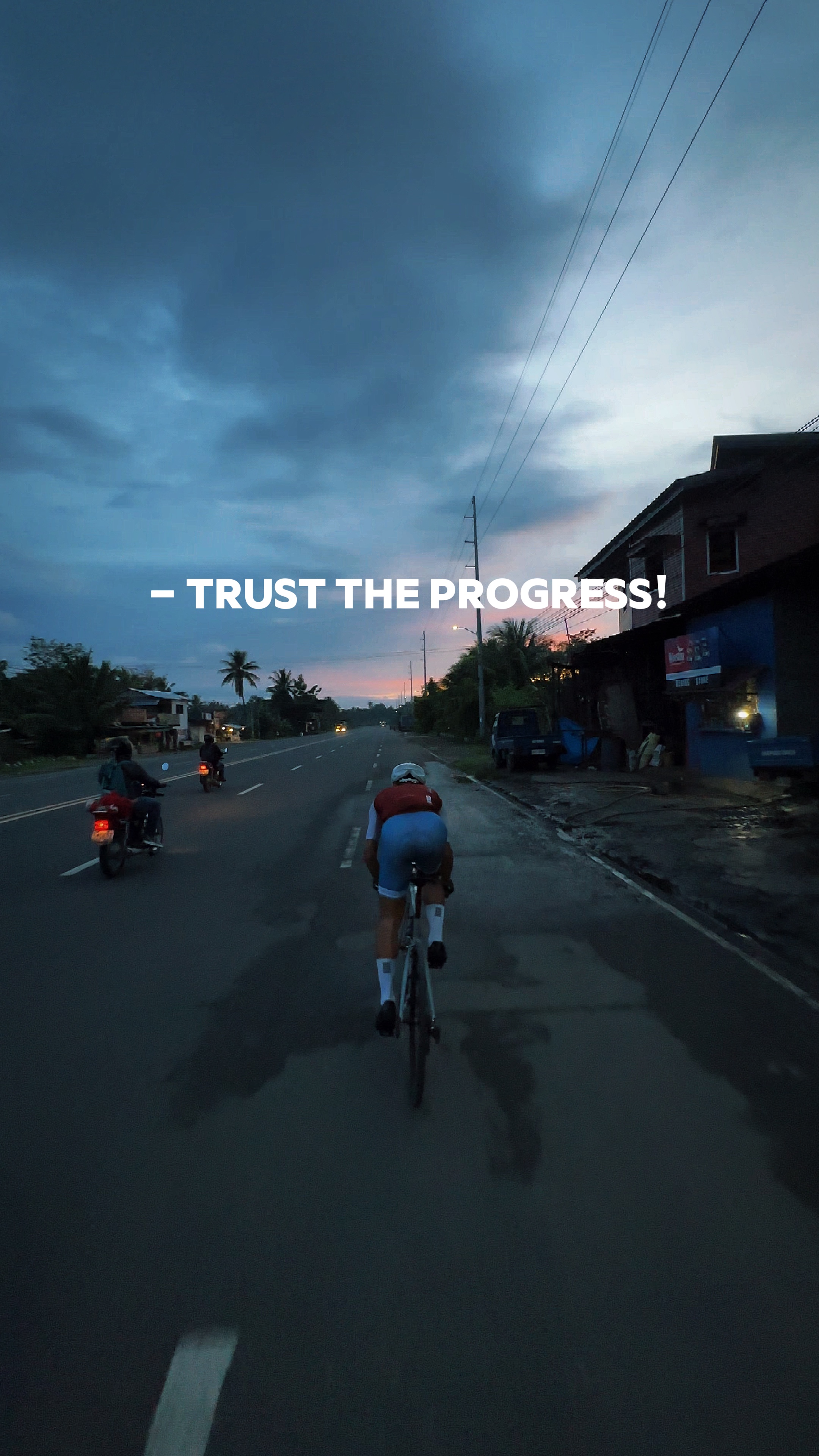 Trust the progress 
