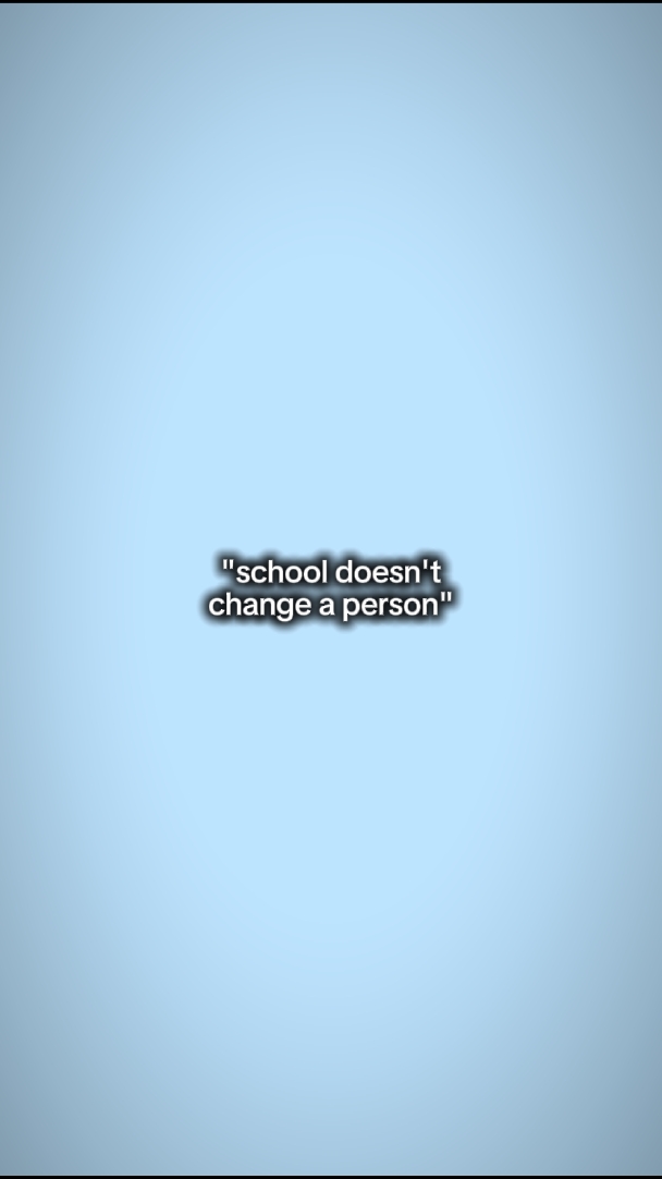 L'école ne change pas