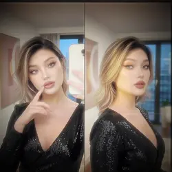 Montaj selfie glam pe beat