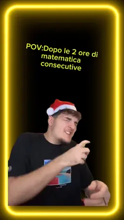 Dopo 2h di matema