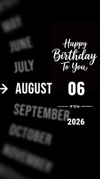 HBDY SISTER 6 AUGUST