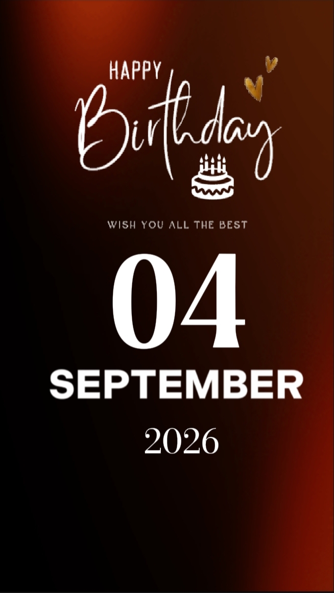 birthday love 04 sep