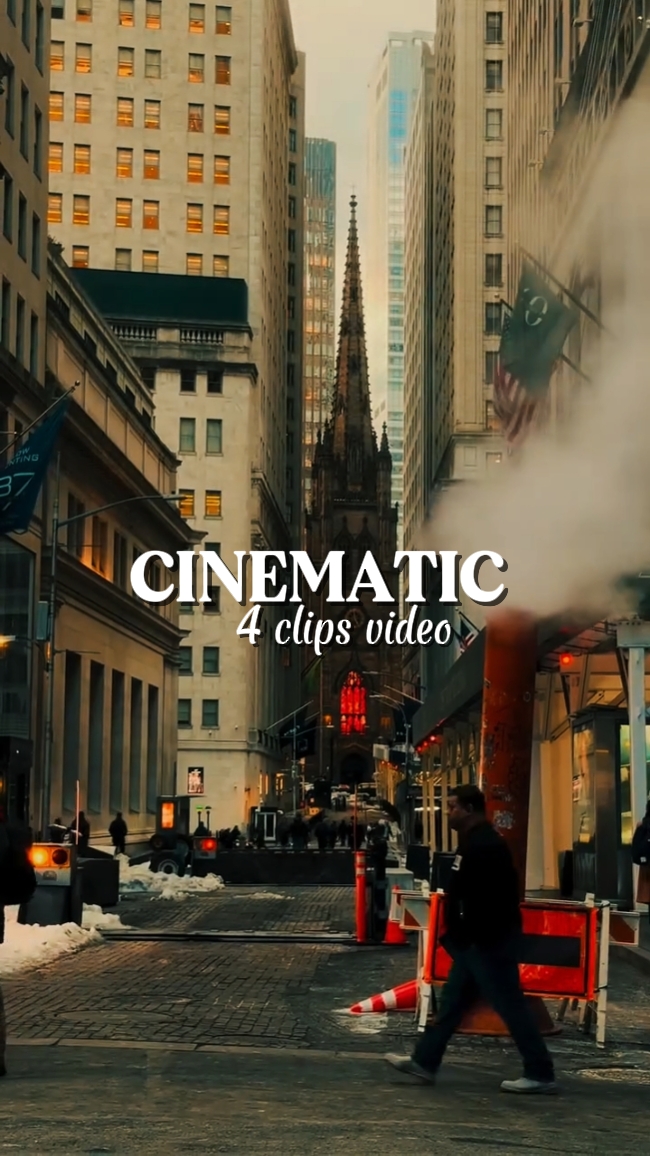 CINÉMATIQUE 4 CLIPS 