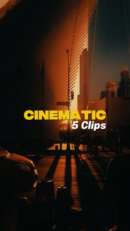 5 Clips Cinematic