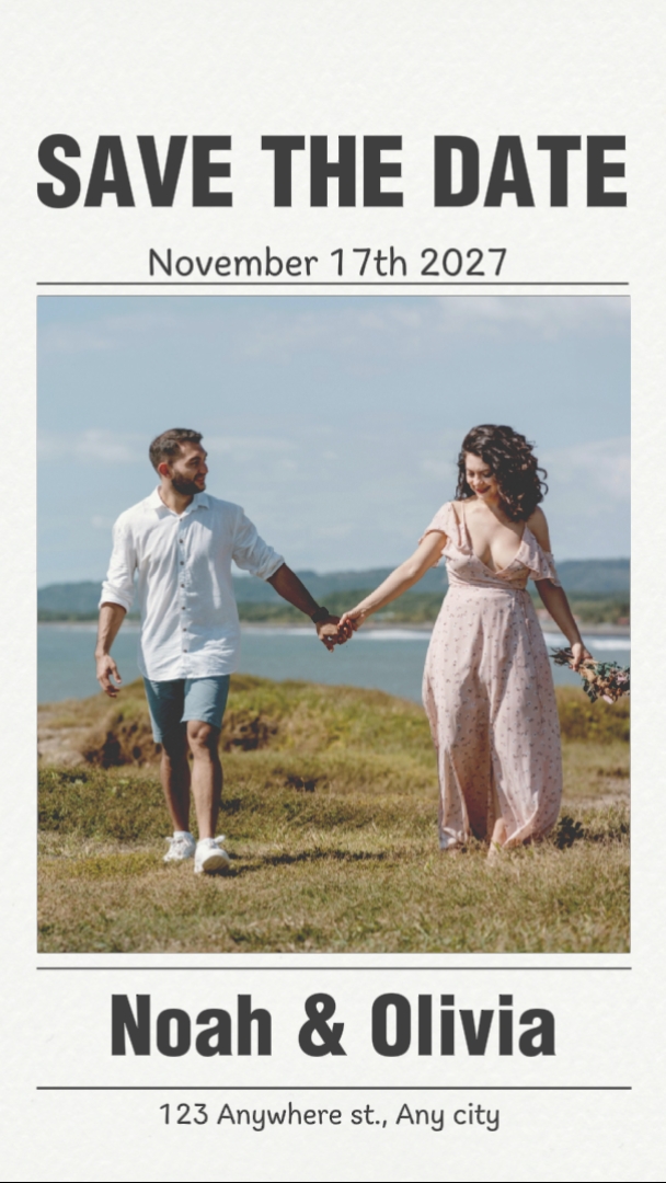 save the date