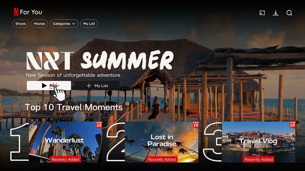 NETFLIX TRAVEL VLOG