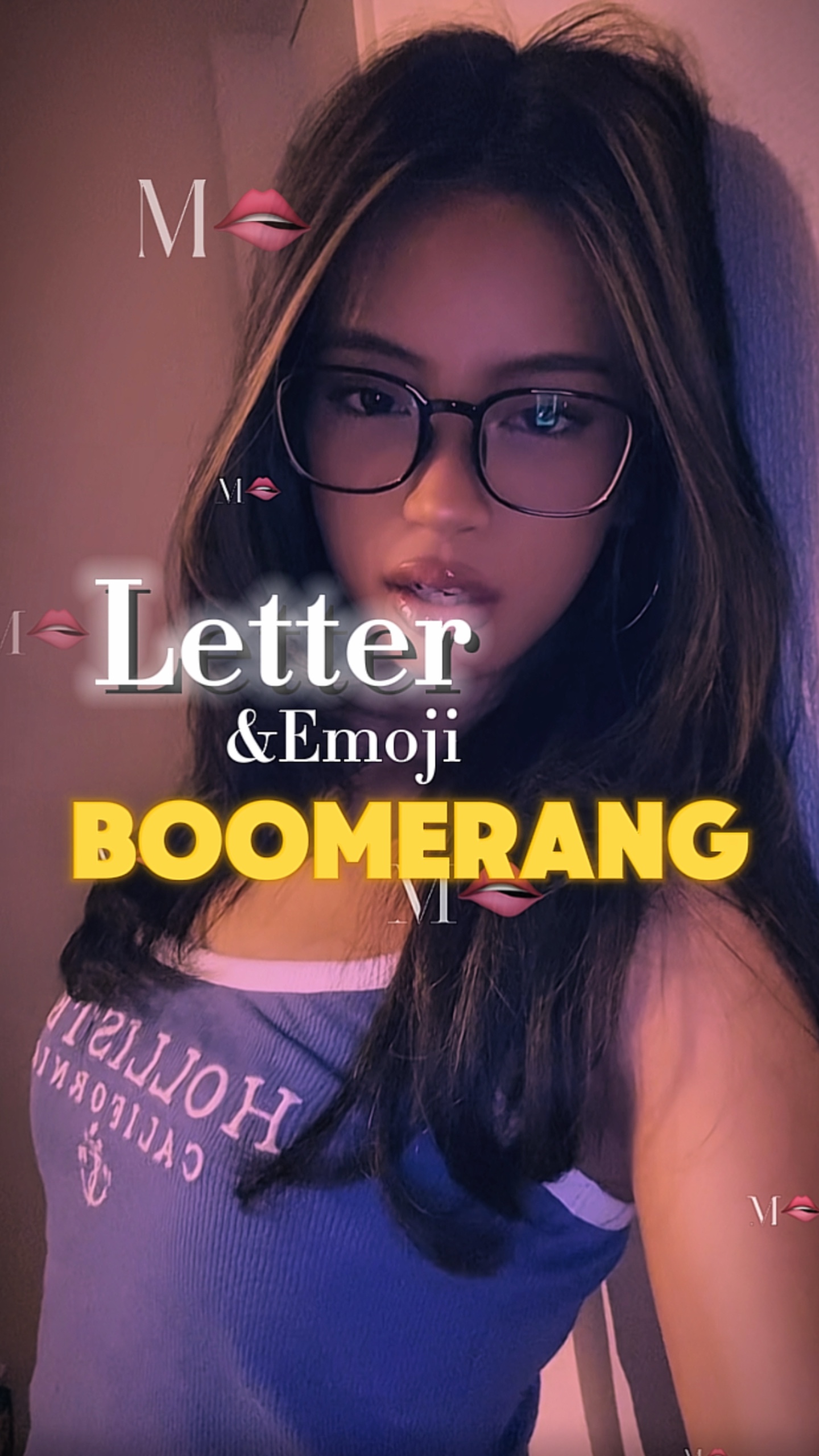 Letter Boomerang🫦