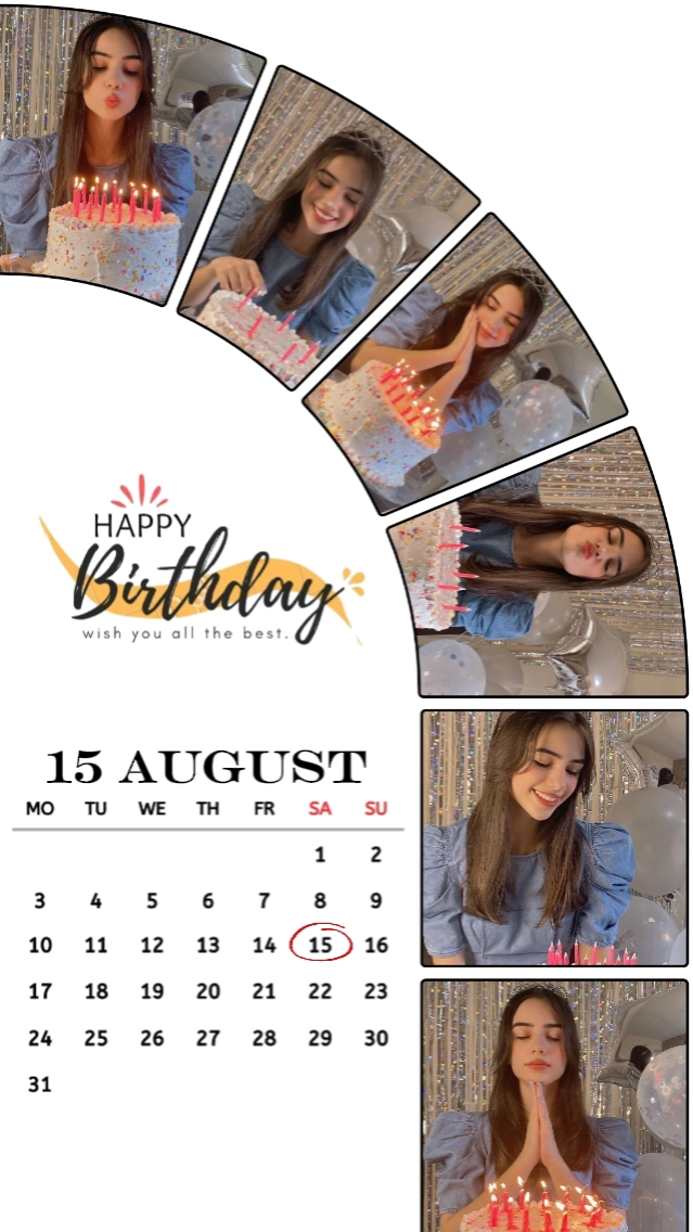 ANNIVERSAIRE MON 15 AOÛT