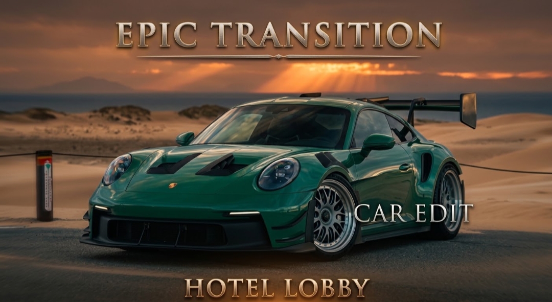 HOTEL LOBBY CAR EDIT