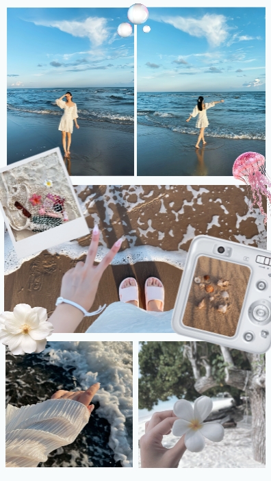 Foto pantai hari 7