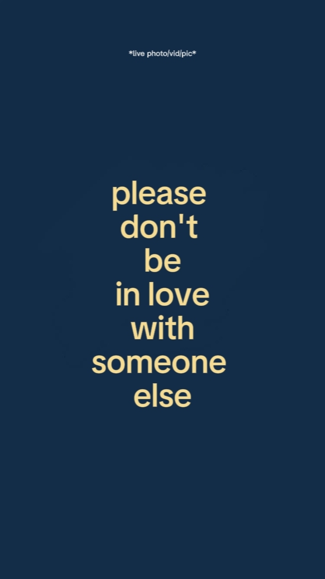 Por favor no seas 