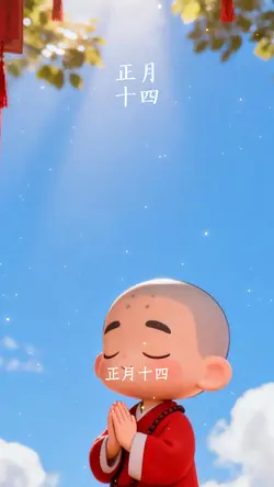 正月十四送上祝福