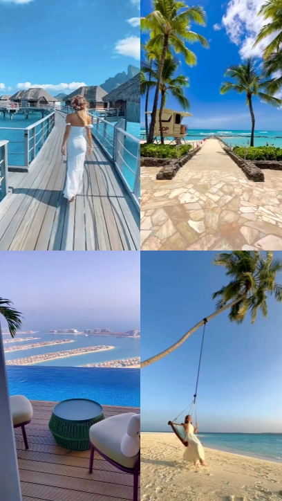 4 videos de cuadrícula