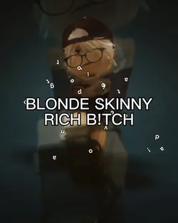 blonde skinny rich