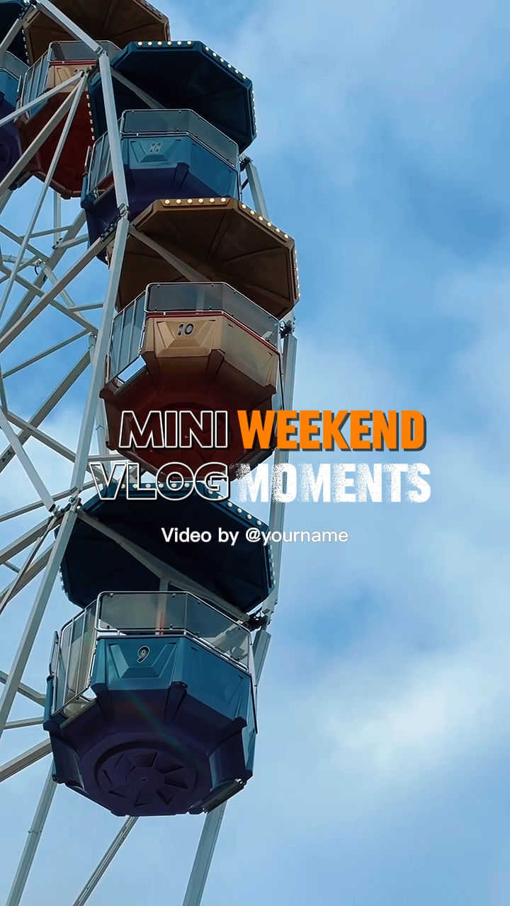 Mini vlog de fin de semana