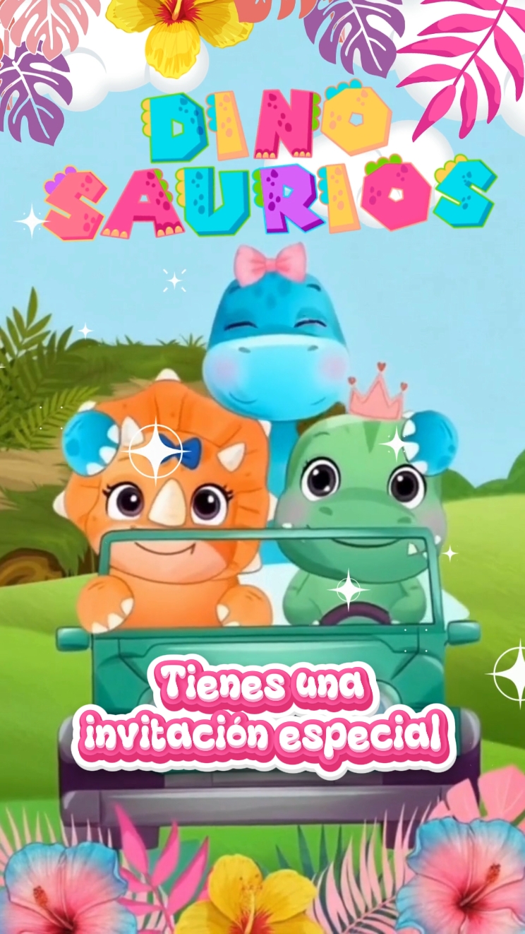 Dinosaurios niña