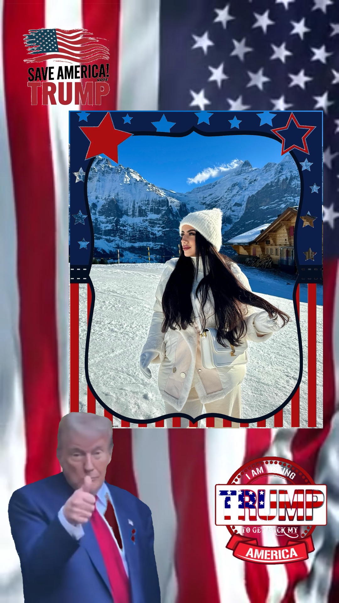 I vote Trump 