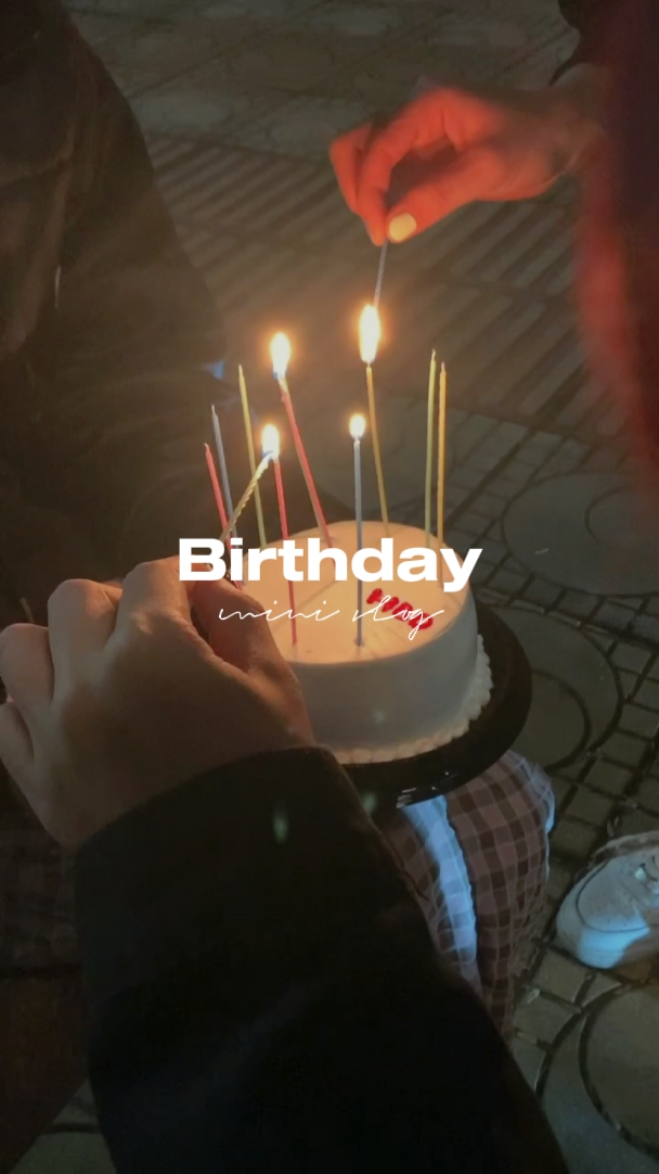 생일 브이로그