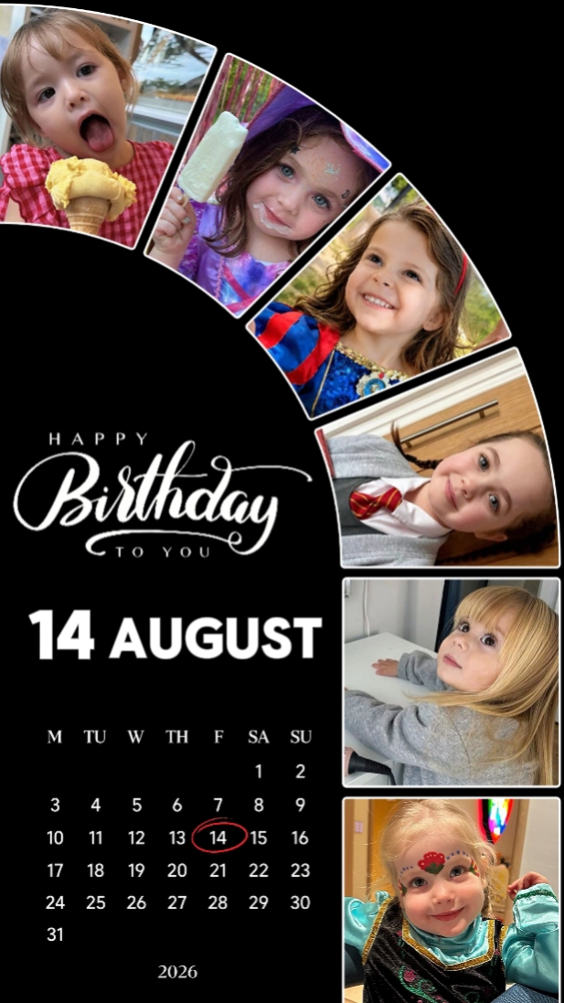 Bday Daughter 14 AUG