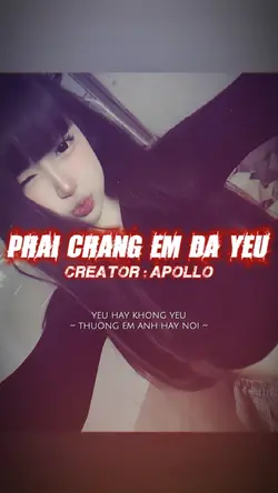 PHẢI CHĂNG EM ĐÃ YÊU