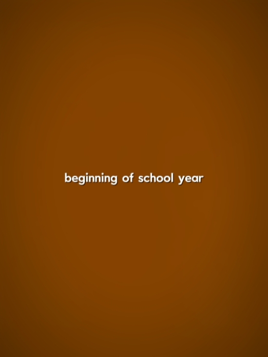 end of school year 