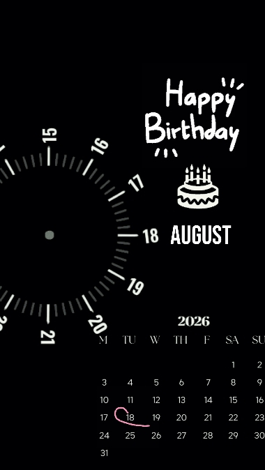 ulang tahun 18 Agustus 2026