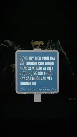 Đừng tuỳ tiện