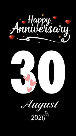 ANNIVERSARY 30 AUG