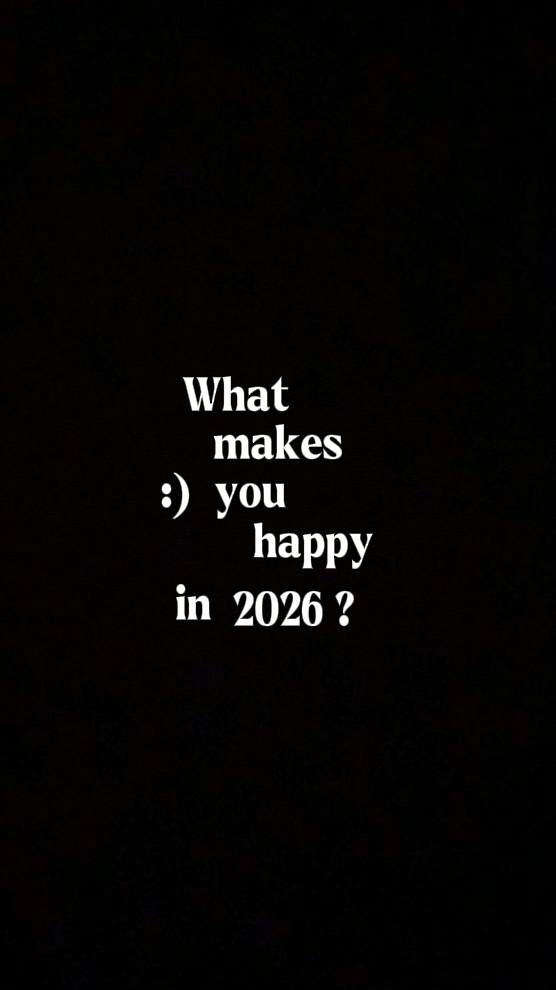 O que te faz feliz
