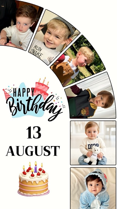 BDAY SON 12 AUGUST 