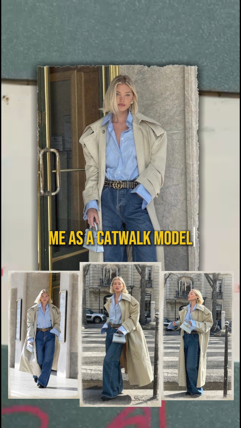 Modelo de moda original 