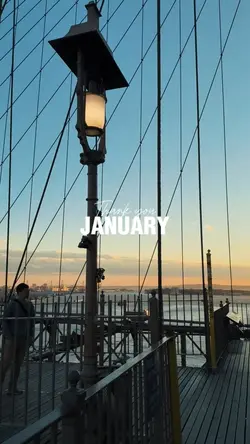 Thank you January