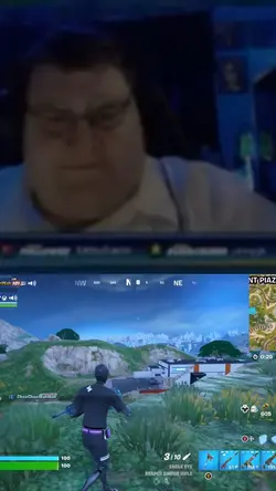 Peter hits a clip